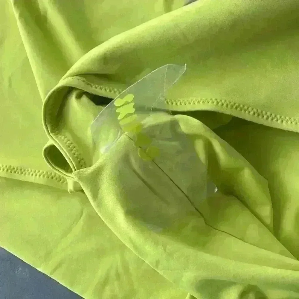 SKIMS NWT Citrus Recycled Swim Cut Out Mid Waist Boyshorts Size 4X